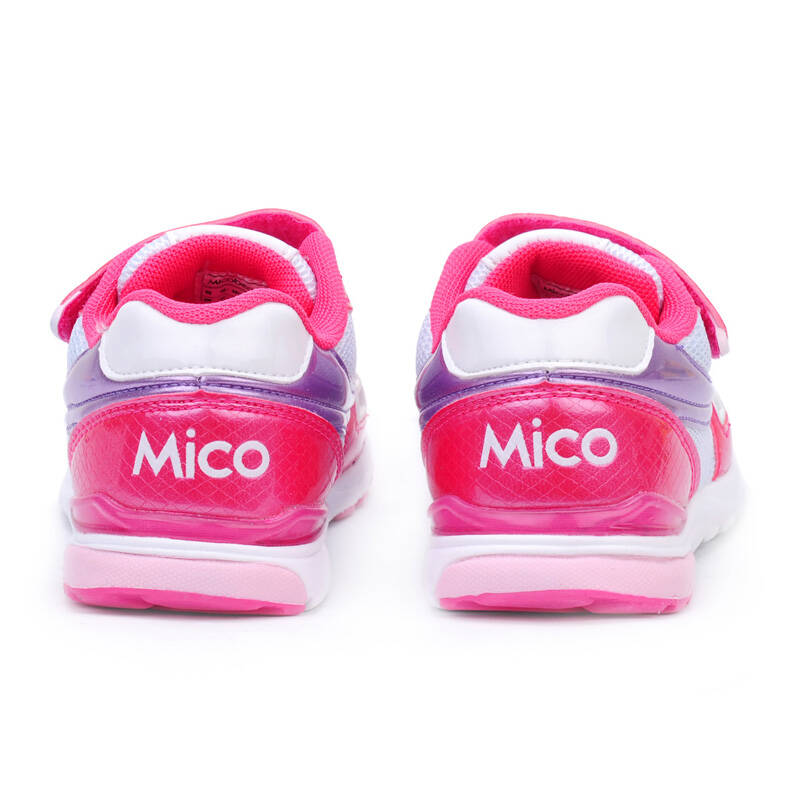 米高熊2013春款大童跑步运动鞋jh231 5011桃红 35码