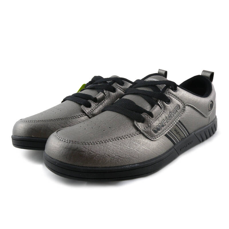 温克 男式春夏运动板鞋 男款运动鞋 910021 深灰 44