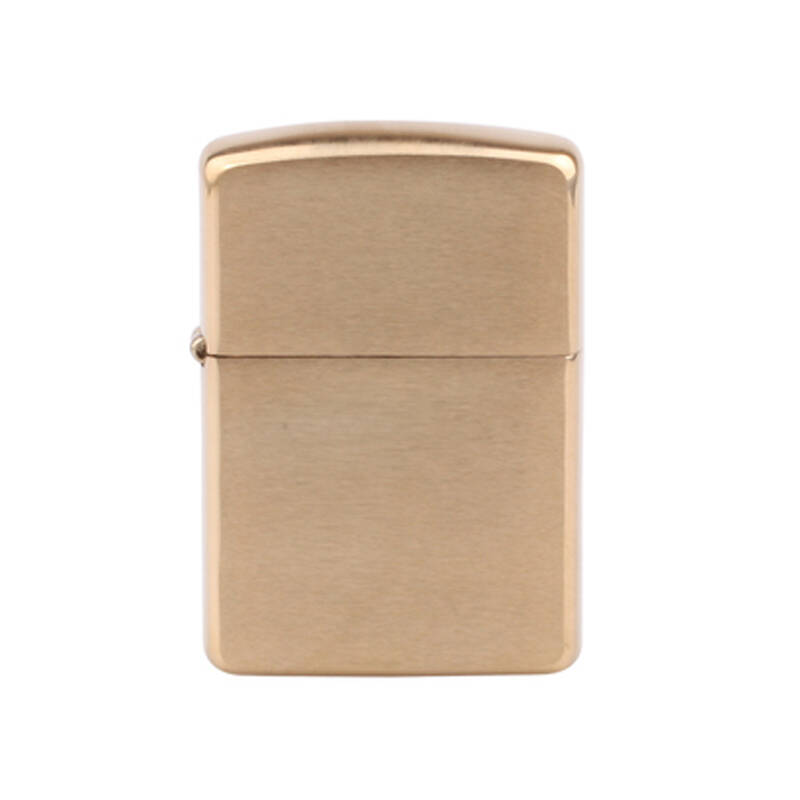 芝宝zippo打火机168 纯铜盔甲沙子拉丝加厚机