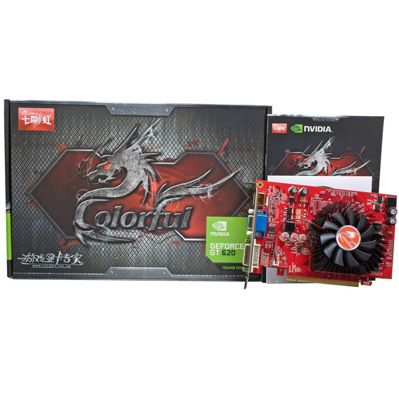 七彩虹(colorful)gt620 白金版d3 1024m 700/1000mhz 1024m/64位 ddr3