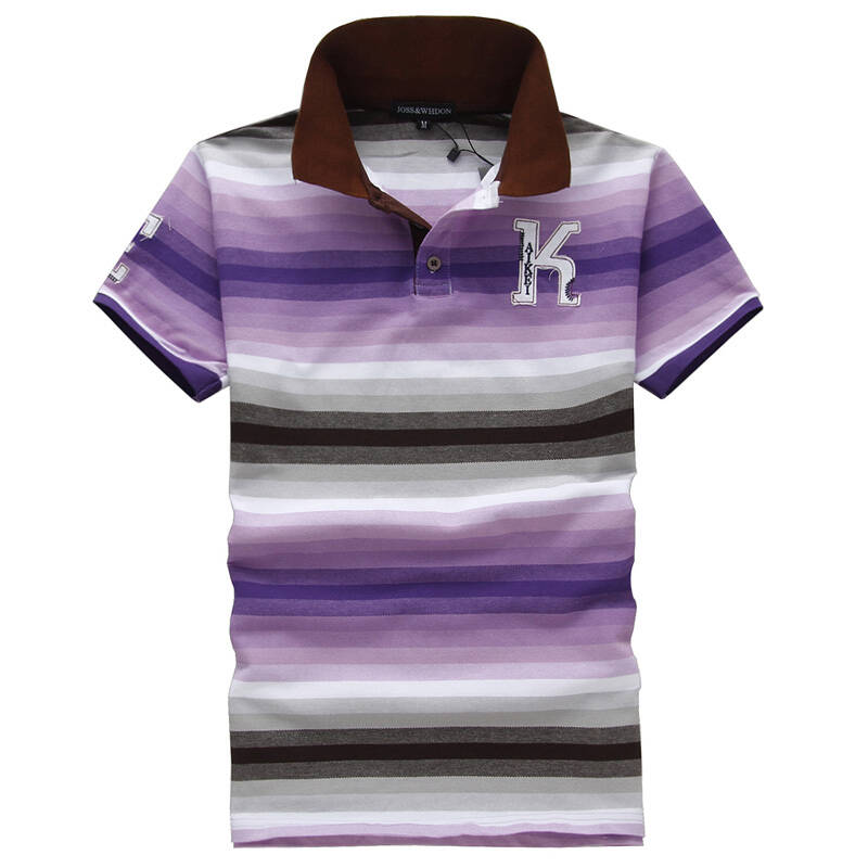 杰仕维登 josswhedon 男士夏季新款 翻领修身百搭纯棉