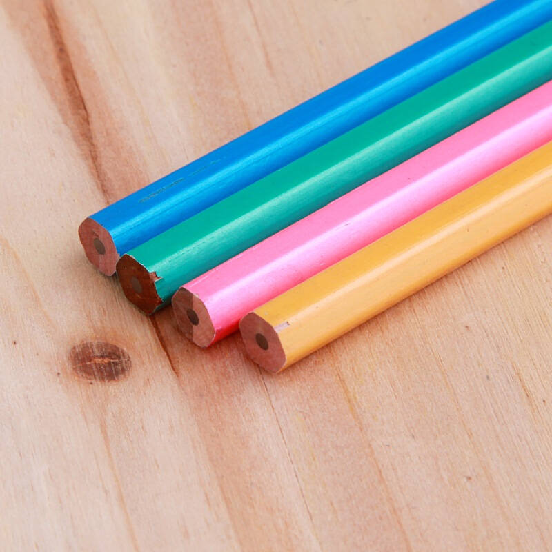 三木(sunwood) 5711 hb 彩色漆六角杆铅笔 4支/袋