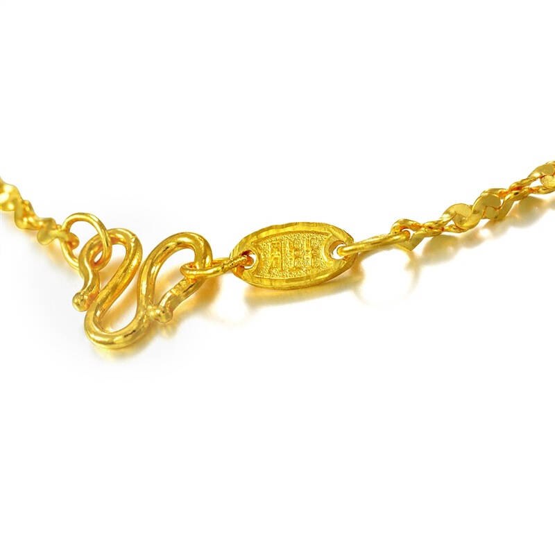 周生生 黄金(足金)满天星项链 40厘米 09263n 6.04克