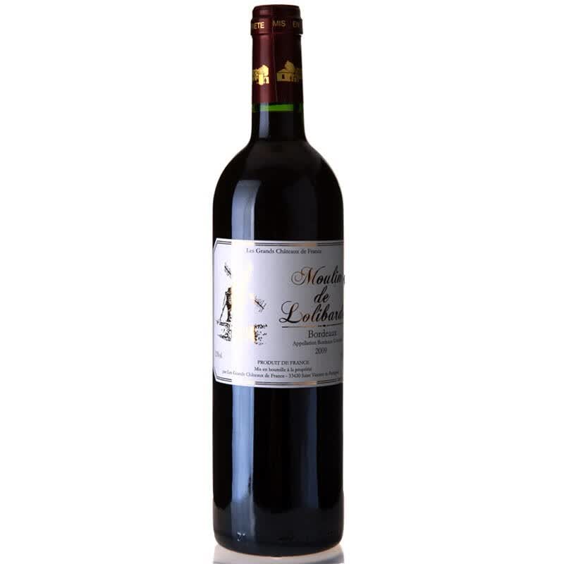 法国 风车城堡干红葡萄酒 750ml 自营