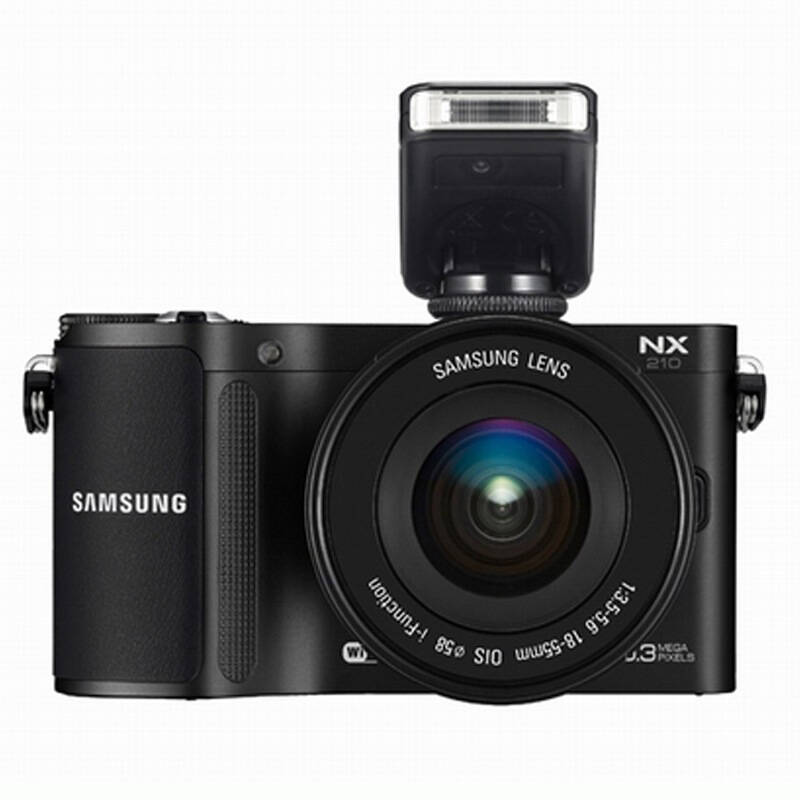 三星(samsung) nx210 微型单电套机(18mm-55mm)(黑色)