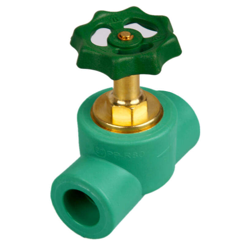 德国原装进口 微法ppr双热熔截止阀 ppr冷热水管阀门 高密度黄铜纯铜