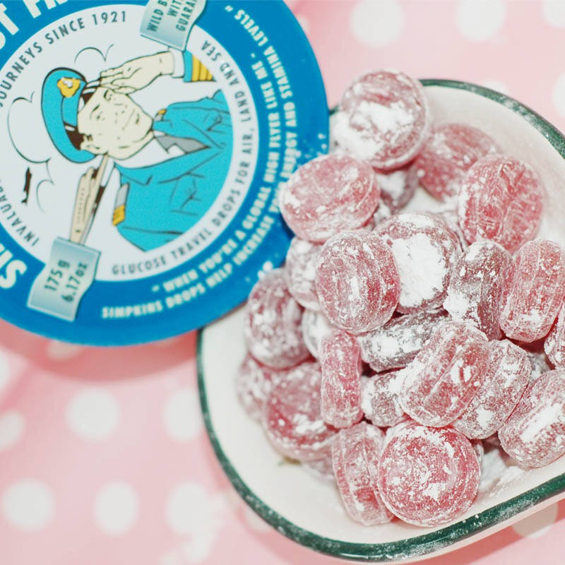 英国simpkins新谱森航海系列水果糖(瓜拉纳森林水果味)175g