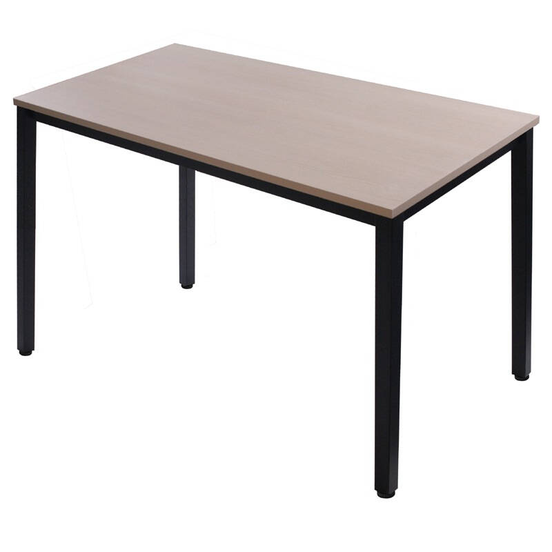 尼德 亚当系列ac3ab钢框桌子长120厘米宽60厘米e1级环保黑色框架 京东