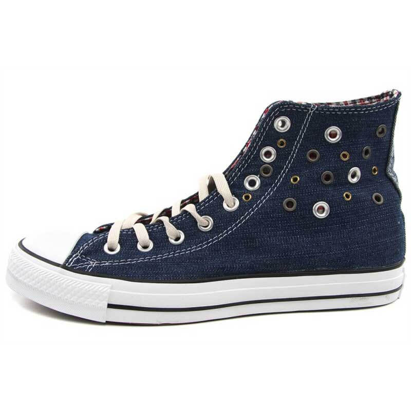 converse allstar匡威 中性板鞋chuck taylor as eyelet cuff 深藍色