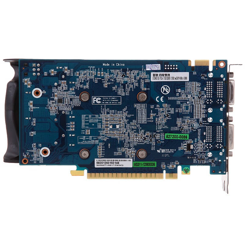 影驰(galaxy)gts450se四星黑将d5 783/3608mhz 1024m/128bit ddr5 pci