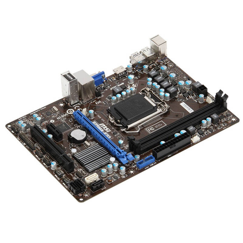 微星(msi)b75ma-e33主板(intel b75/lga 1155)