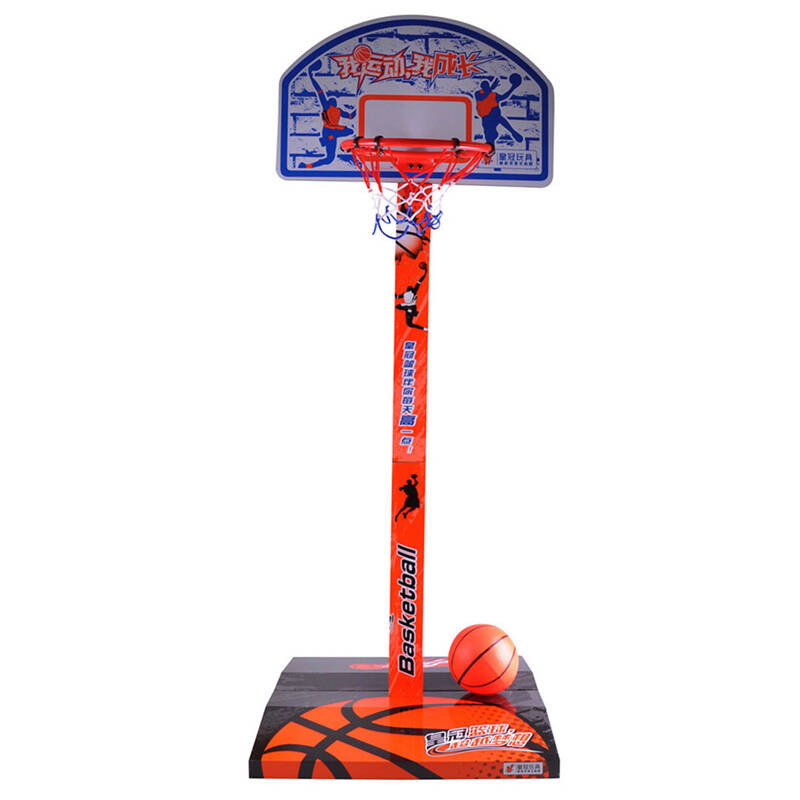 hg皇冠 儿童篮球架 木质 可调节 运动休闲玩具 篮球巨星 90380