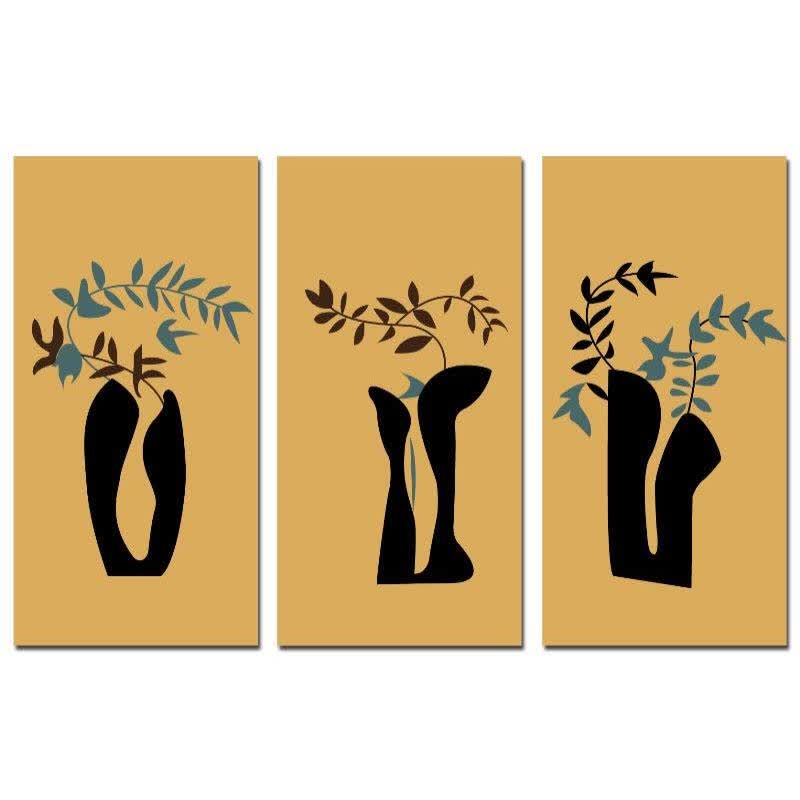 画意(huayi) 树 油画布 无框组合装饰画 1228050015 75*50cm