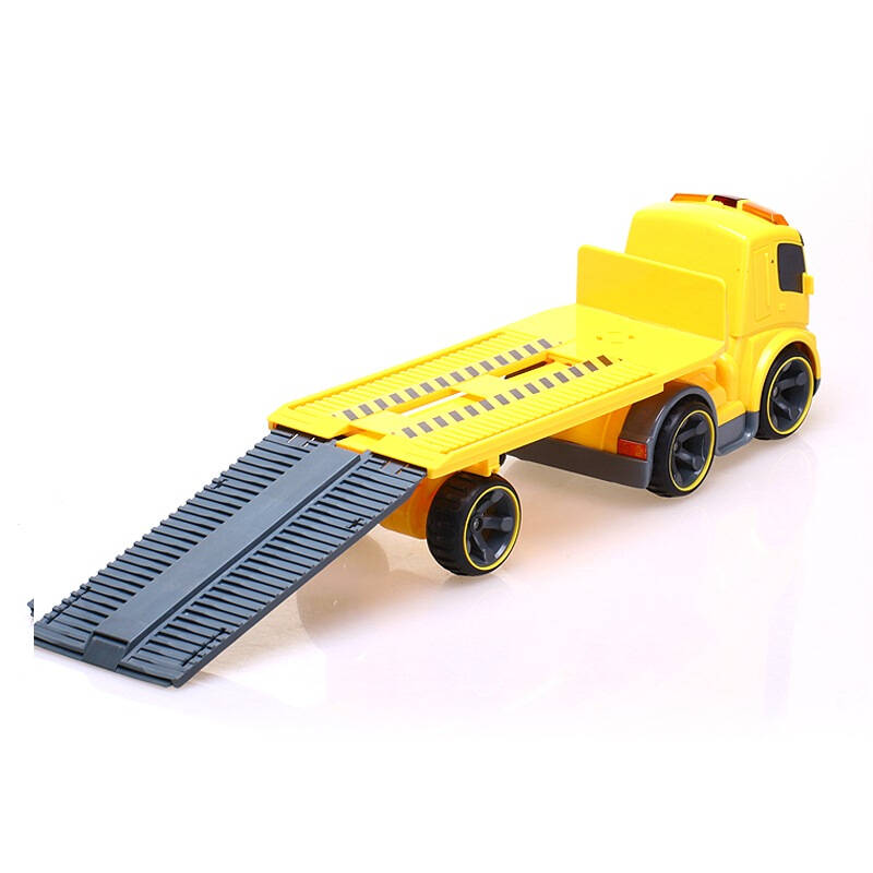 银辉 遥控玩具 红外线工程车 拖车 81116std