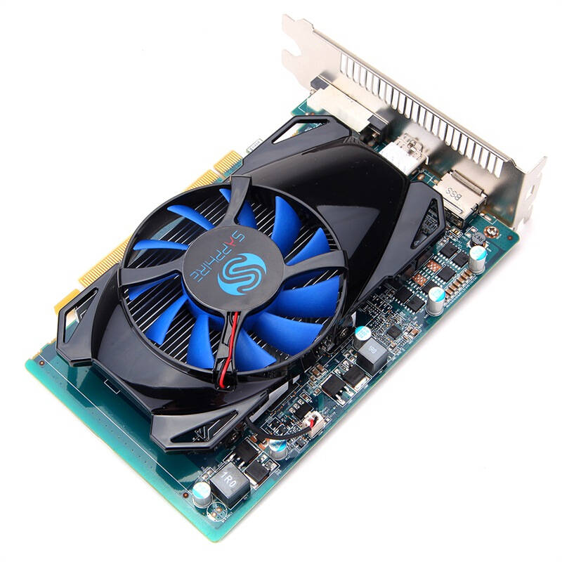 蓝宝石(sapphire) hd 7750 1gb gddr5节能版 800/4500mhz 1gb/128位