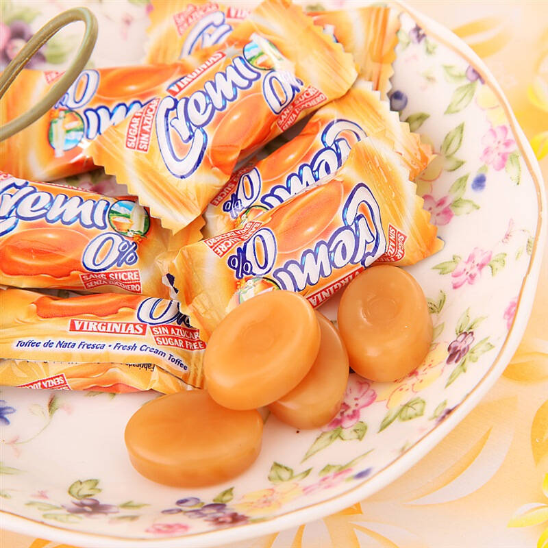 西班牙virginia维吉尼亚奶油太妃糖(无糖)65g