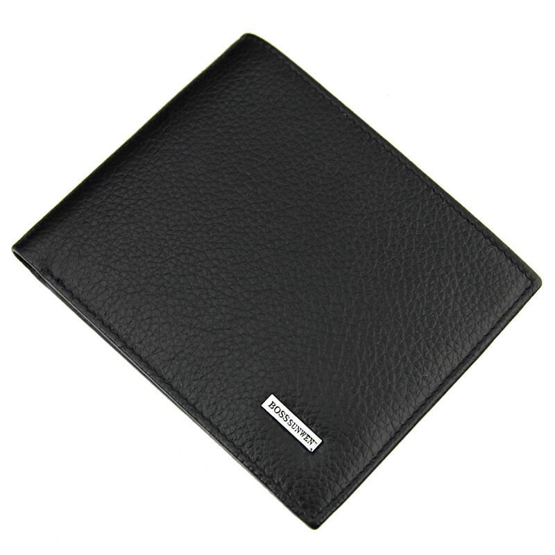 bosssunwen博斯绅威钱包 自动扣高档礼盒二件套s9881-0200520a双方扣