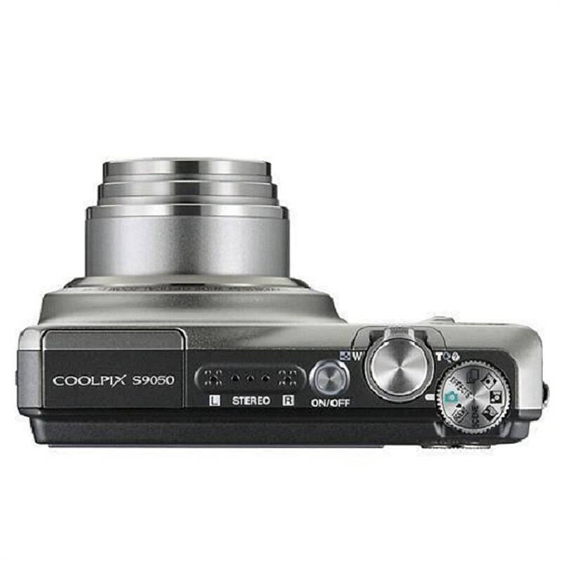 尼康(nikon) coolpix s9050 数码相机 银色(1208万像素 3英寸屏 15.