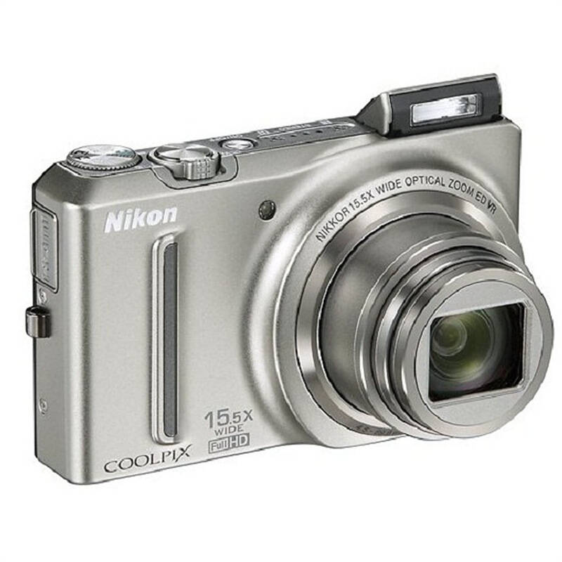 尼康(nikon) coolpix s9050 数码相机 银色(1208万像素 3英寸屏 15.