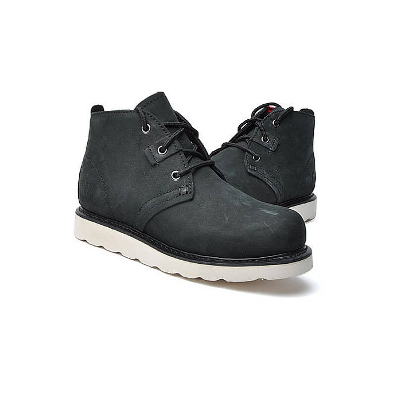 hellyhanse海丽汉森 新款男子休闲皮革鞋c1573 黑色 44(us9.5)