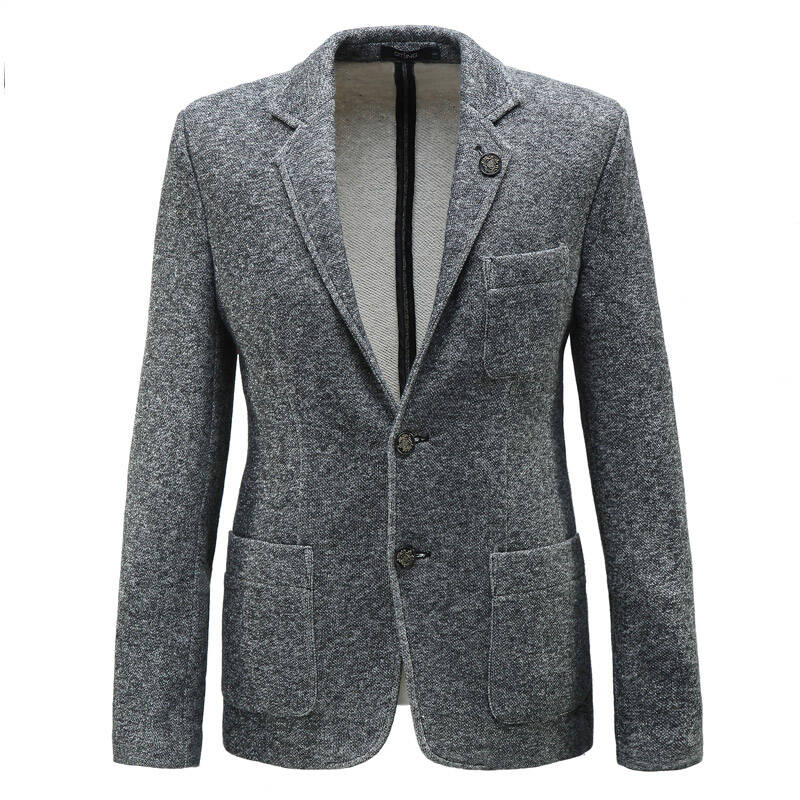 罗马世家- citing 秋装新款 男士修身英伦时尚单排扣简约西服 cj01