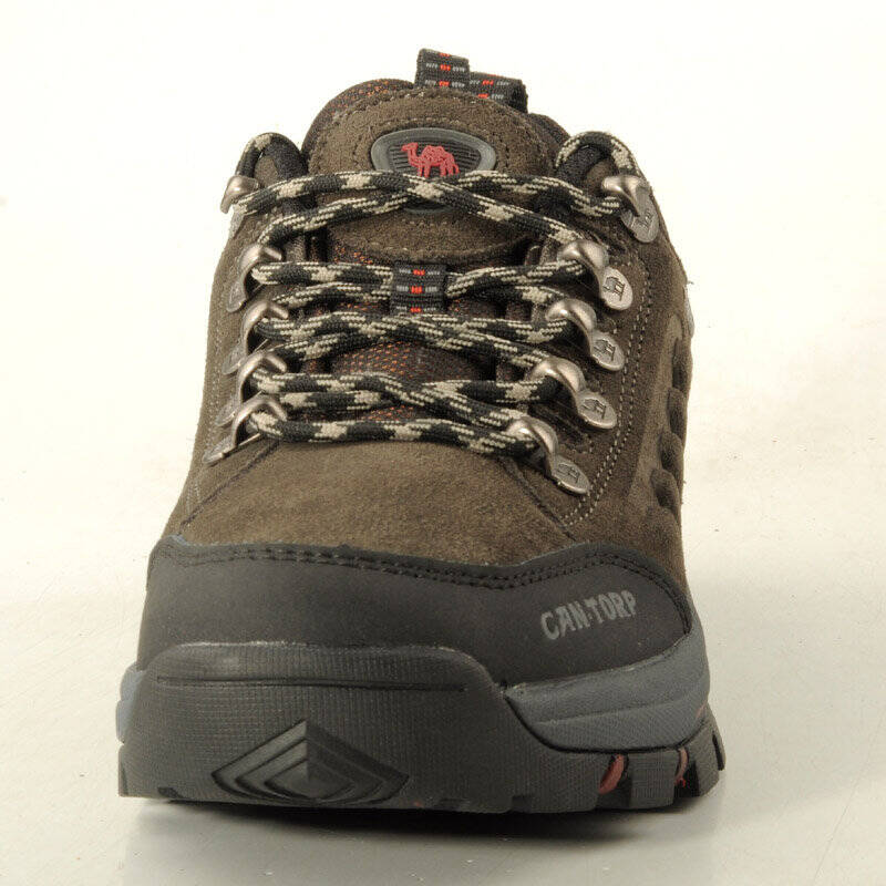 cantorp肯拓普骆驼户外牛皮登山徒步情侣鞋 d13051/d23051 d13051碳灰