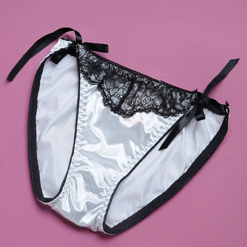 罗郦安rolian mille暗夜天使缎带三角裤rlm8404 本白ofwht m