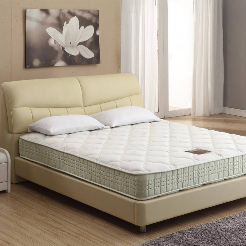 香港雅兰airland 逸梦雅 加硬弹簧床垫 竹纤维面料 专利8000通风孔 白