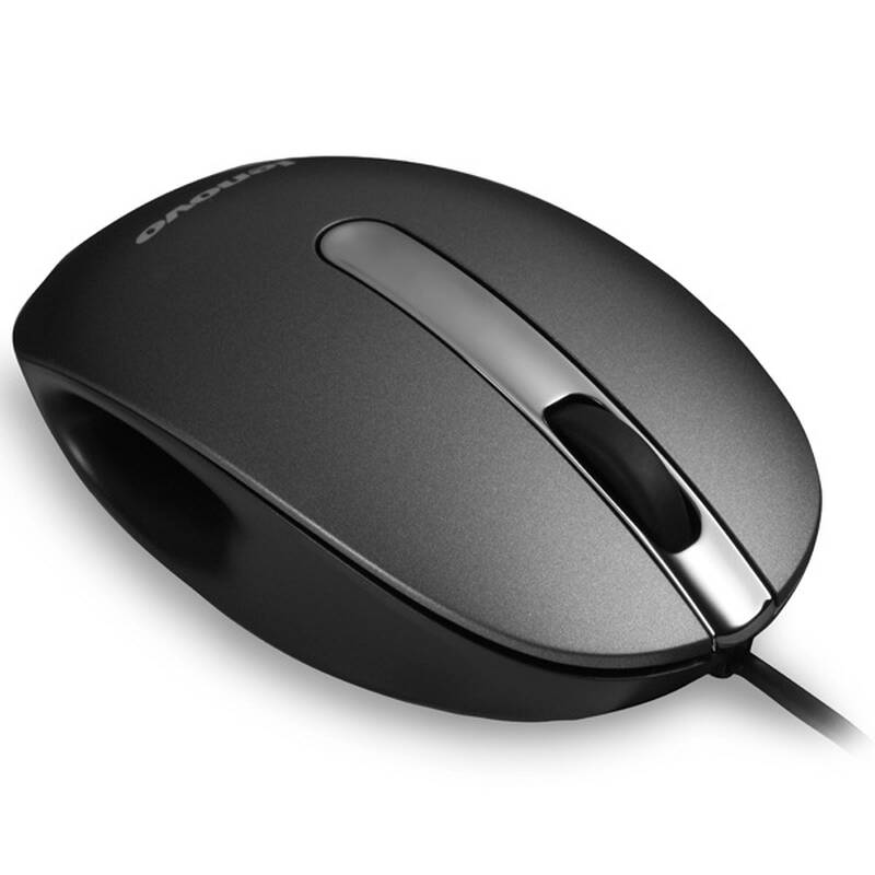 联想(lenovo)m40 光学鼠标 (金属灰)