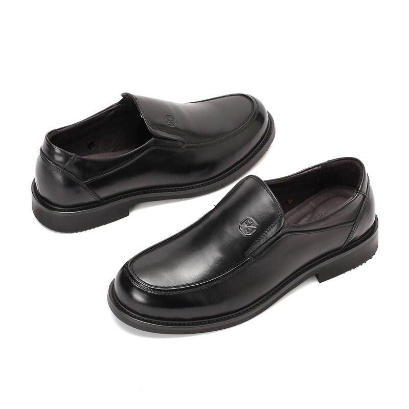 哈森harson 2012秋冬新款领袖风采漆光头层牛皮商务男鞋 ml26721 黑色