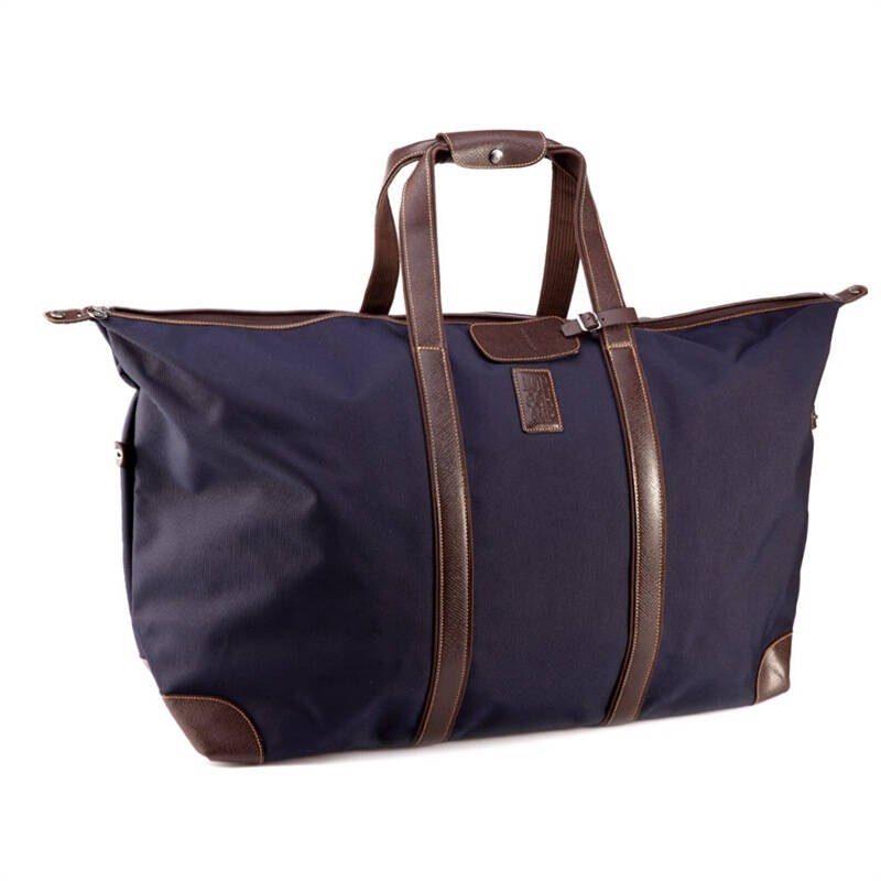 longchamp 珑骧 蓝色帆布手提旅行包 1223 080 127