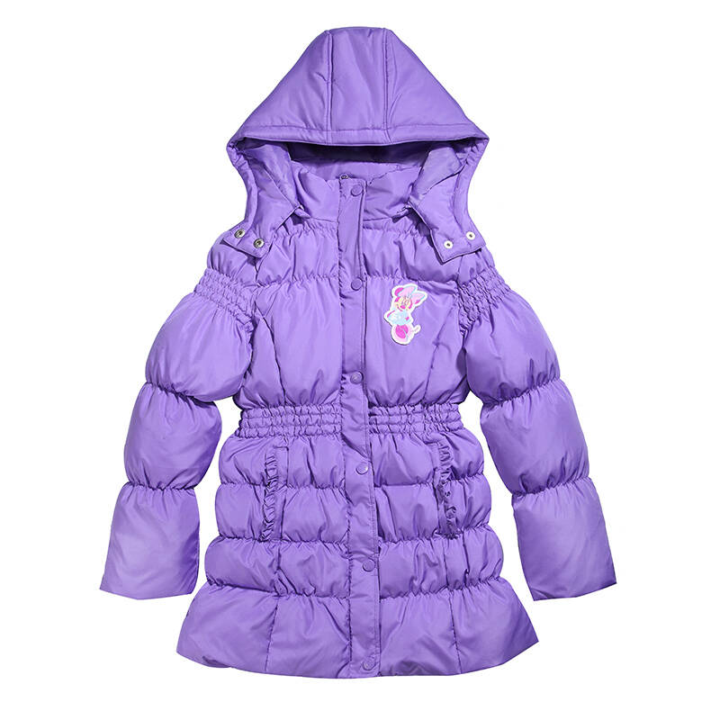 2012秋冬新款迪士尼(disney) minnie米妮女童梭织中长款羽绒服xracgs8