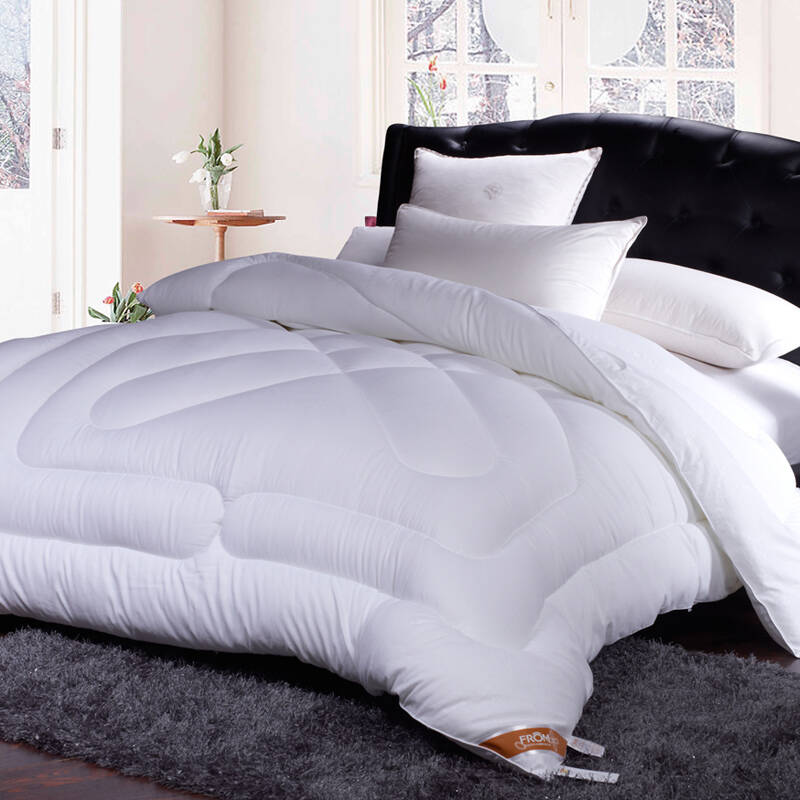 弗兰家纺 暖绒被 纤维被子 棉被 双人被芯 200x230cm