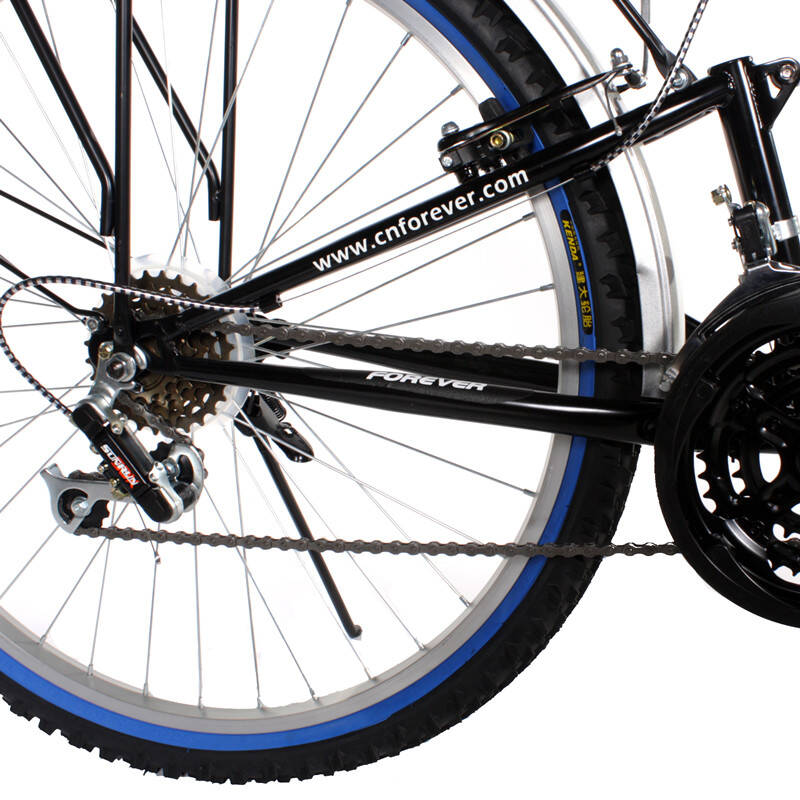 永久自行车 ye113tjl型24,26吋18速前后避震山地自行车 宝蓝色 26吋