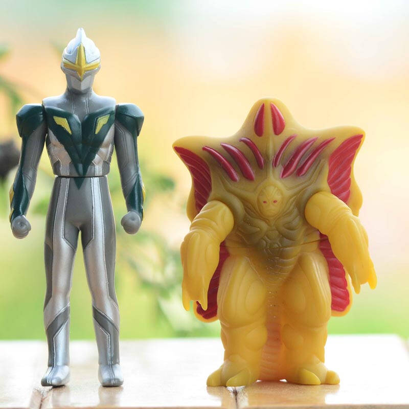 赛罗奥特曼玩具 麦克斯梦比希 儿童玩具 67647 镜子骑士对钢铁龙