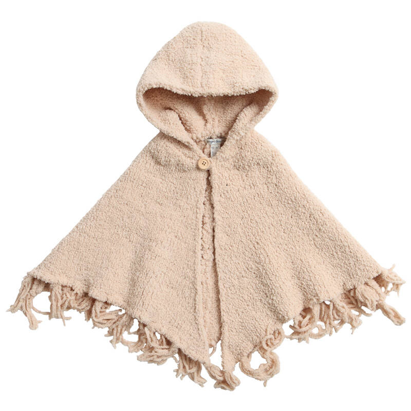 angel dear初春新款宝宝婴儿披风斗篷衣服9537 粉红