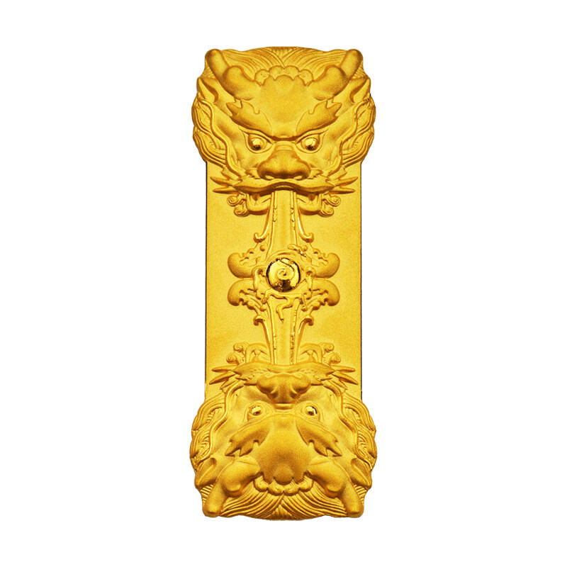 金银街 gss "龙腾盛世"au9999万足金金条 50g