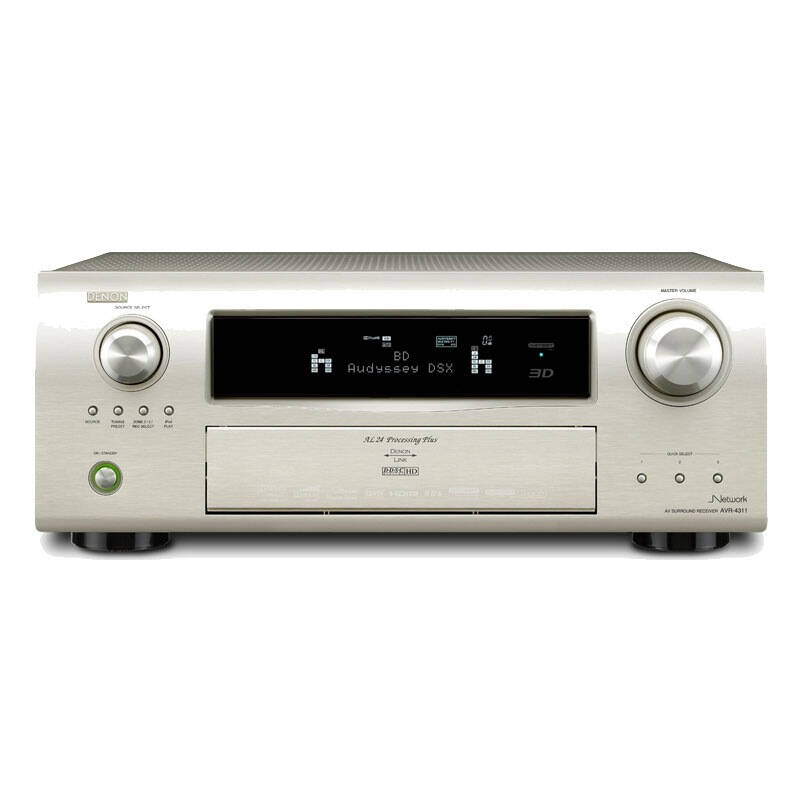 天龍(denon)avr-4311 支持高清音頻 3d 功放(銀色)