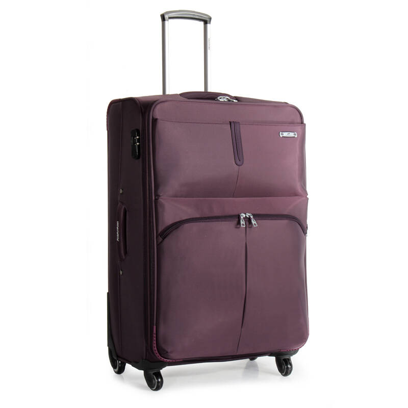 【团购】最后一天特价 亚洲豹时尚休闲尼龙拉杆箱9033 紫色 24寸