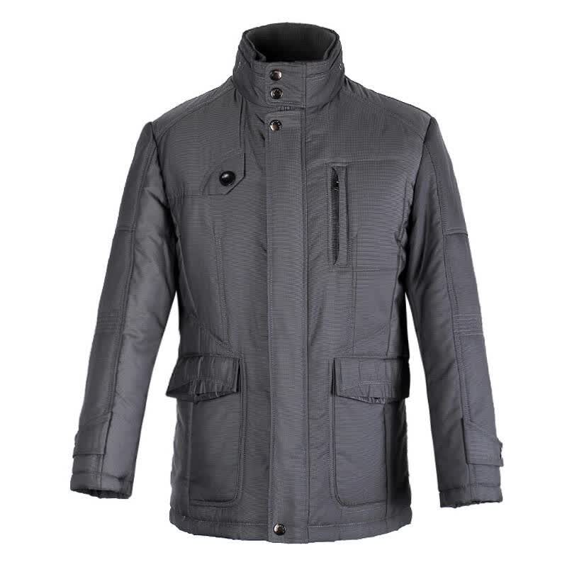 九鹿王2012秋冬新款男装外套男士商务休闲棉衣棉服nz11d004 13# 165