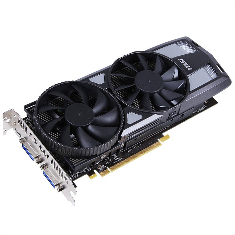 微星(msi)n650 power edition 1g 1124/5000mhz 128bits pci-e 显卡