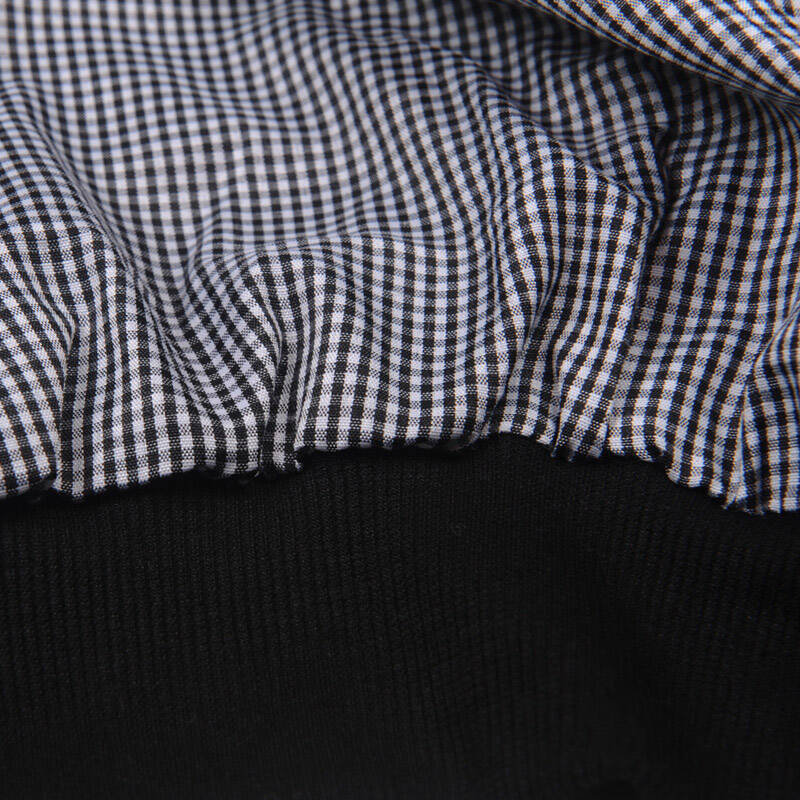 小小莎啦 童装秋款男儿童薄棉机车夹克外套321021 黑色 130