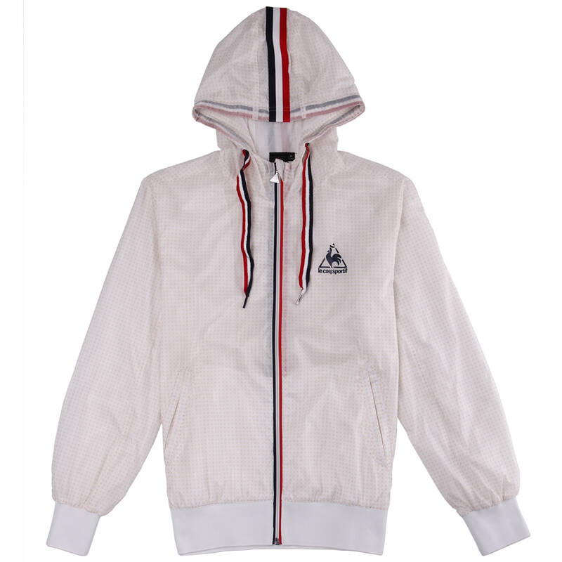 lecoqsportif乐卡克男款防风运动外套cb-5701111 白wht xxl
