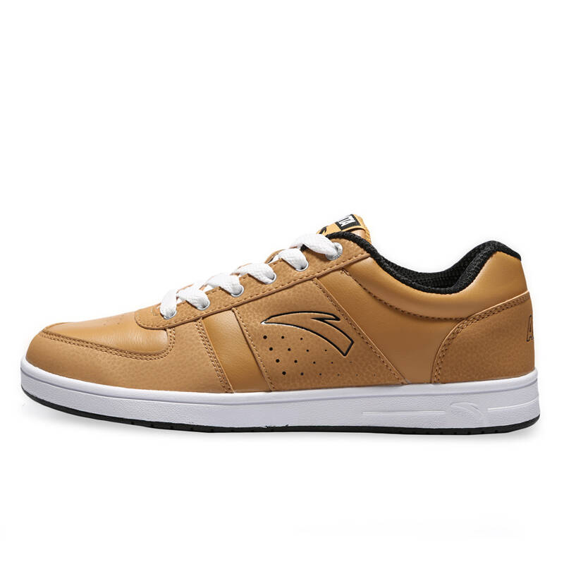 安踏anta生活系列男板鞋11248003 棕色 44