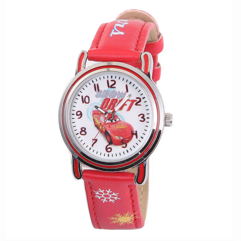 迪士尼/disney princess公主女童仿皮手表 儿童手表mk20006 红色