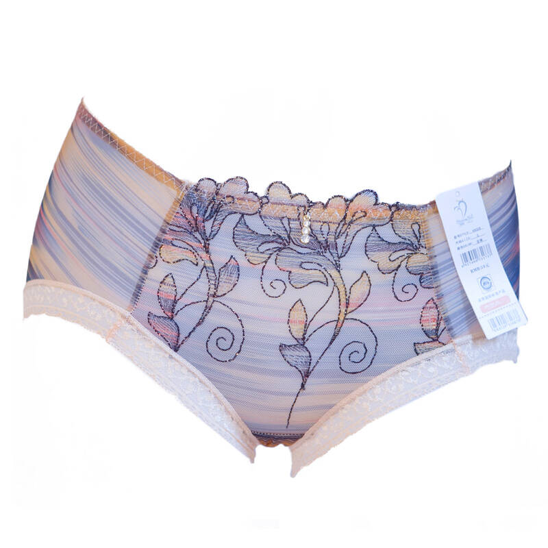 赏心shangxin k8328 平角蕾丝内裤 金铜 l/80/76