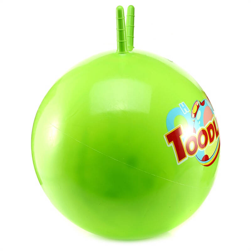 迪士尼(disney )充气玩具 跳跳球/羊角球18寸pvc 5692(绿色)【图片