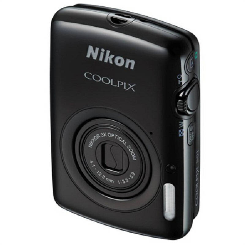 尼康(nikon) coolpix s01 便携数码相机 黑色(1014万像素 2.