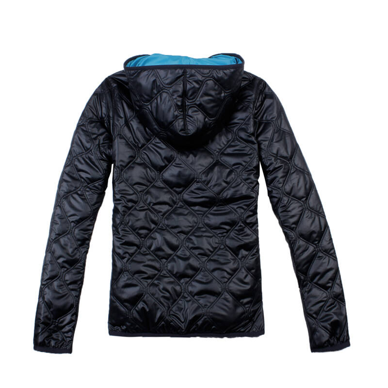 斐乐fila 新雪丽暖绒短款女棉服 26139840 炭黑 m