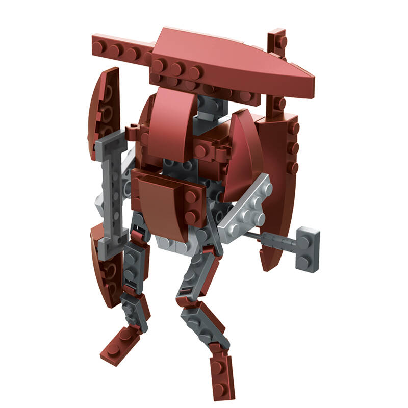 乐知堡 终极战兽 小颗粒益智变形积木 闪电甲虫/尖角甲虫/黄金甲虫